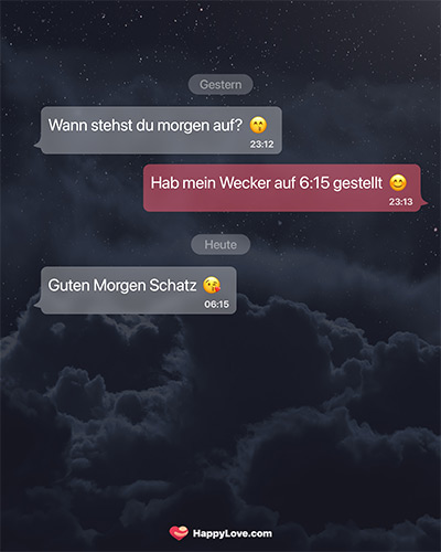 Guten Morgen Schatz